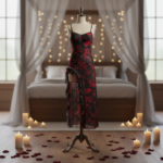 Sheer Lace Lounge Dress