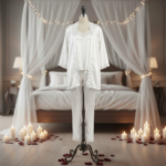 Blush Satin Lace 3-Piece Lounge Set - Image 4