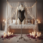 Noir Seduction Lace Corset Bodysuit