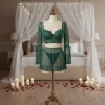 Sapphire Sheer Lace Dress - Image 4