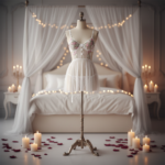 Ivory Blossom Sheer Babydoll Set