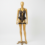 بودي سوت دانتيل مع حزام أربطة من “ميدنايت ألور”