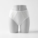 Pearl Grace Floral Lace & Mesh Brief