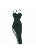 Maya Satin Dress - Image 4